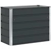 Lovelis Antracitas 100 x 50 x 75 cm Cinkuota plienas