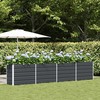 Lovelis Antracitas 385 x 50 x 75 cm Cinkuota plienas