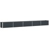 Lovelis Antracitas 480 x 50 x 45 cm Cinkuota plienas