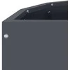 Lovelis Antracitas 60 x 30 x 35 cm Plienas