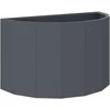 Lovelis Antracitas 60 x 30 x 35 cm Plienas