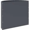 Lovelis Antracitas 60 x 30 x 50 cm Plienas