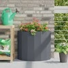 Lovelis Antracitas 60 x 30 x 50 cm Plienas