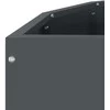 Lovelis Antracitas 90 x 45 x 35 cm Plienas