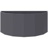 Lovelis Antracitas 90 x 45 x 35 cm Plienas