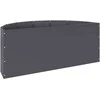 Lovelis Antracitas 90 x 45 x 35 cm Plienas