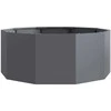 Lovelis Antracitas 90 x 90 x 35 cm Plienas