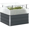 Lovelis Antracito 100 x 100 x 77 cm Galvanizuotas plienas