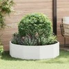 Lovelis Balta 120 x 120 x 35 cm Plienas