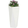 Lovelis Balta 30 x 30 x 75 cm Plienas