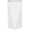 Lovelis Balta 40 x 40 x 75 cm Plienas