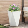 Lovelis Balta 50 x 50 x 75 cm Plienas