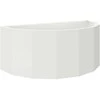 Lovelis Balta 90 x 45 x 35 cm Plienas
