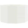 Lovelis Balta 90 x 90 x 50 cm Plienas