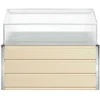 Lovelis Ivory 100 x 100 x 77 cm Cinkuota plienas