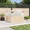 Lovelis Ivory 100 x 100 x 77 cm Galvanizuotas plienas