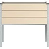 Lovelis Ivory 100 x 45 x 90 cm Cinkuota plienas