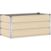 Lovelis Ivory 100 x 50 x 45 cm Cinkuota plienas