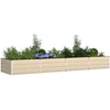 Lovelis Ivory 385 x 100 x 45 cm Cinkuota plienas