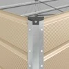 Lovelis Ivory 385 x 100 x 45 cm Galvanizuotas plienas