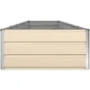 Lovelis Ivory 580 x 100 x 45 cm Cinkuota plienas
