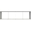 Lovelis Ivory 385 x 100 x 45 cm Cinkuota plienas