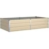 Lovelis Ivory 195 x 100 x 45 cm Cinkuota plienas