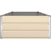 Lovelis Ivory 290 x 100 x 45 cm Cinkuota plienas