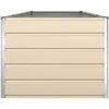 Lovelis Ivory 385 x 100 x 75 cm Cinkuota plienas