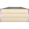 Lovelis Ivory 385 x 100 x 45 cm Cinkuota plienas