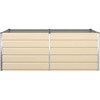 Lovelis Ivory 195 x 100 x 75 cm Cinkuota plienas