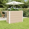 Lovelis Ivory 100 x 50 x 75 cm Cinkuota plienas