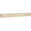 Lovelis Ivory 480 x 50 x 45 cm Cinkuota plienas