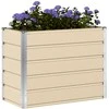 Lovelis Ivory 100 x 50 x 75 cm Cinkuota plienas