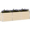 Lovelis Ivory 290 x 90 x 75 cm Cinkuota plienas