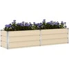 Lovelis Ivory 195 x 50 x 45 cm Cinkuota plienas