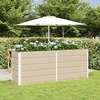 Lovelis Ivory 195 x 50 x 75 cm Cinkuota plienas