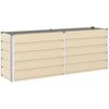 Lovelis Ivory 195 x 50 x 75 cm Cinkuota plienas