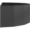 Lovelis Juoda 120 x 60 x 35 cm Plienas