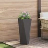 Lovelis Juoda 30 x 30 x 75 cm Plienas