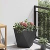 Lovelis Juoda 40 x 40 x 40 cm Plienas