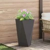Lovelis Juoda 40 x 40 x 75 cm Plienas