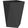Lovelis Juoda 50 x 50 x 75 cm Plienas