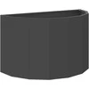 Lovelis Juoda 60 x 30 x 35 cm Plienas