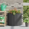 Lovelis Juoda 60 x 30 x 50 cm Plienas