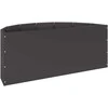 Lovelis Juoda 90 x 45 x 35 cm Plienas