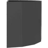 Lovelis Juoda 90 x 45 x 50 cm Plienas