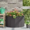 Lovelis Juoda 90 x 45 x 50 cm Plienas