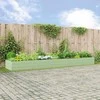 Lovelis Pastelinė žalia 480 x 100 x 45 cm Cinkuota plienas