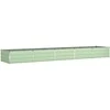 Lovelis Pastelinė žalia 480 x 100 x 45 cm Cinkuota plienas